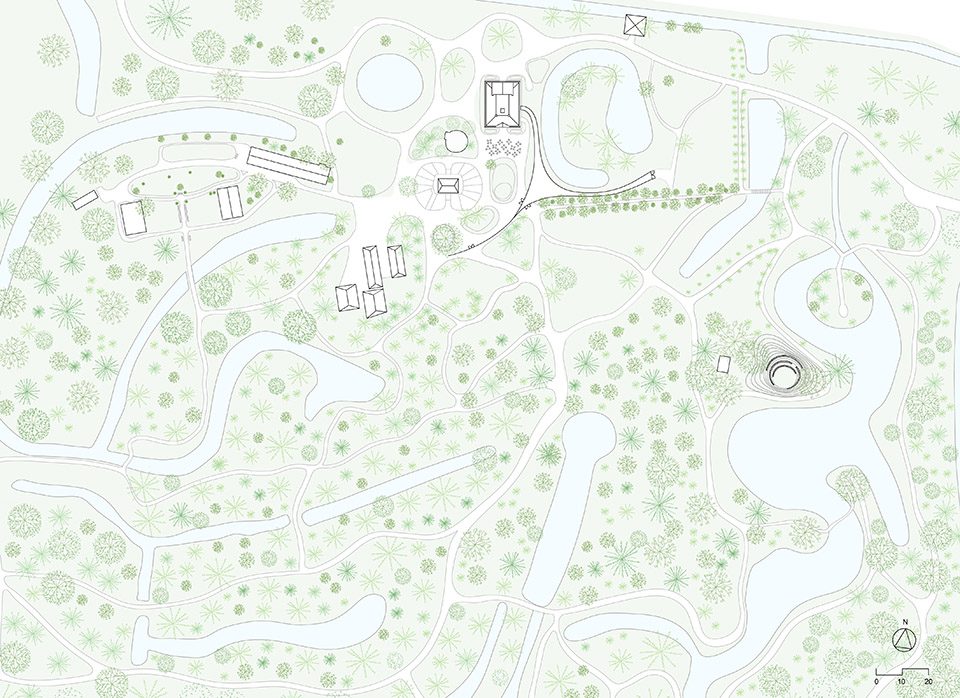 Vijversburg STUDIO MAKS Site plan 01