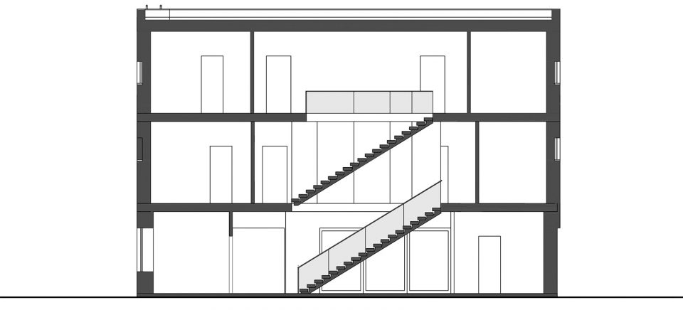 WH Residence by M3 Architects SECTION 01
