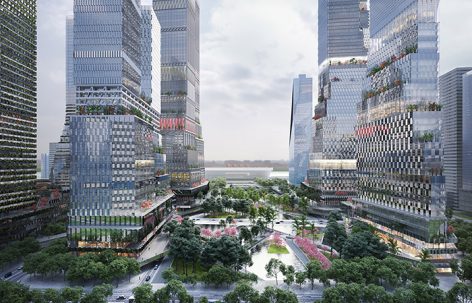 深圳北站商务区城市设计 / Mecanoo architecten