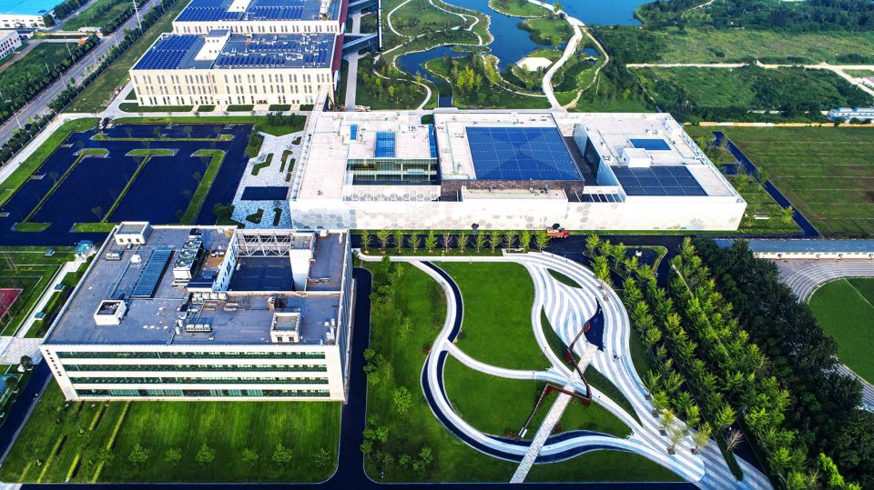 Dong E E Jiao Biotech Park Landscape Design By SED Landscape Architect