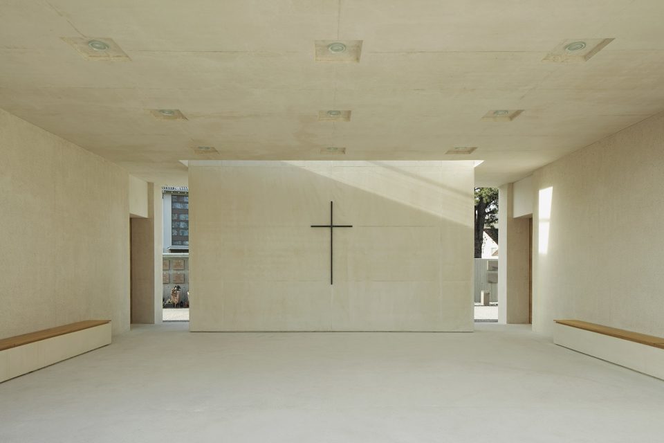 Oberriet cemetery by Tom Munz Architekt