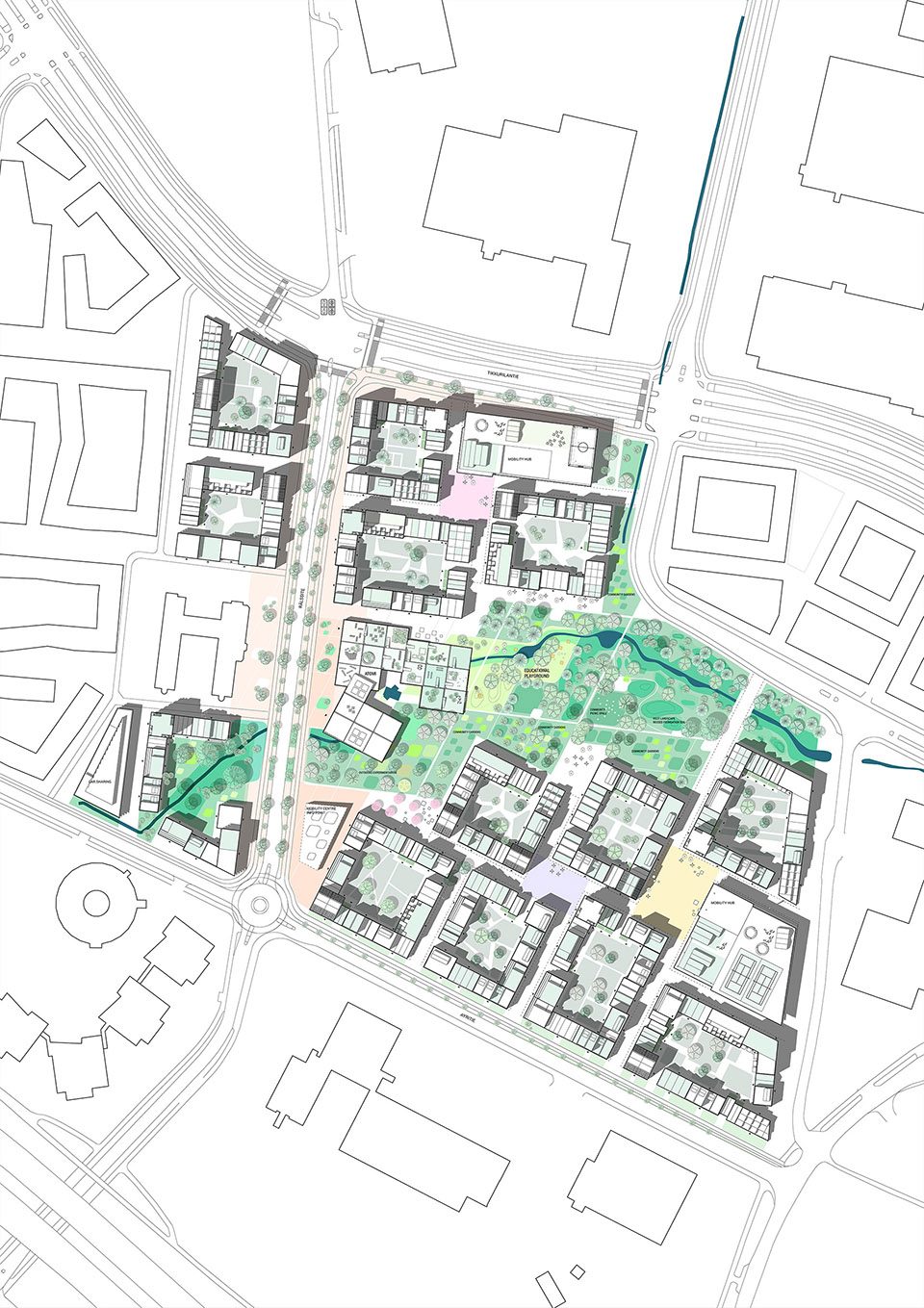 Aviapolis Urban Blocks by MandaworksMASSLAB