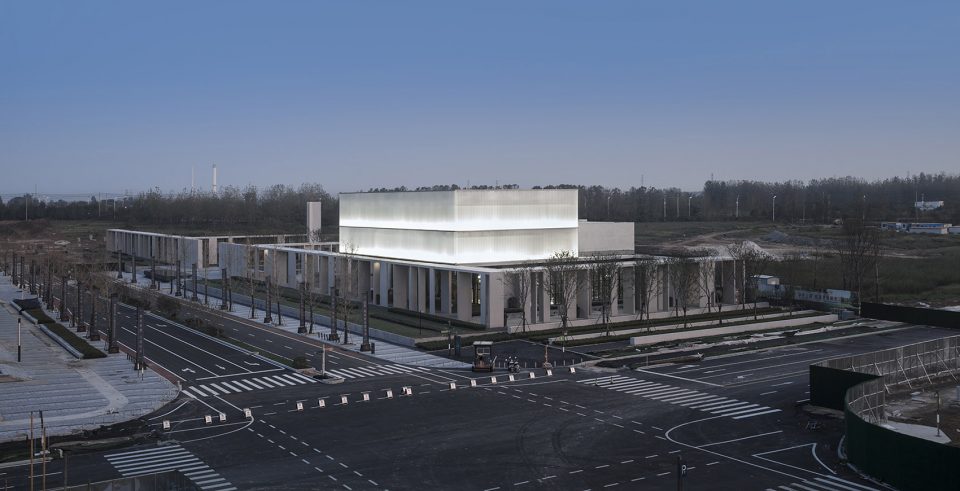 Beicheng Academy Hefei Vanke Central Park Exhibition Area and Community Education Camp By hhd sz