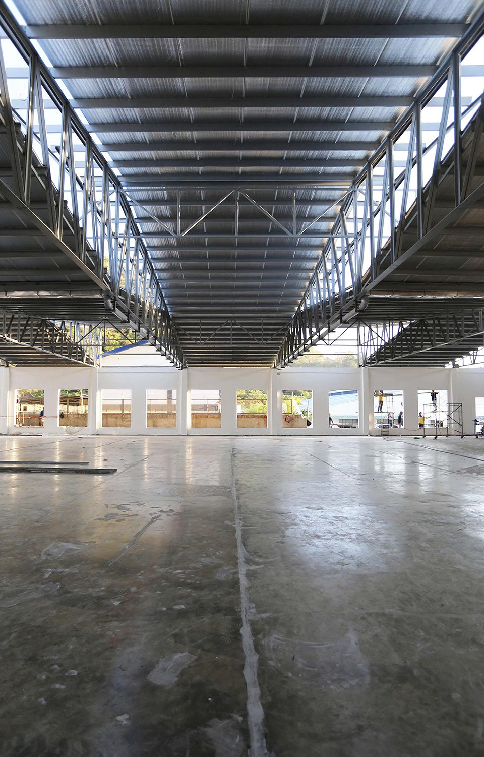 Manufacturing Facility Light Span by Gene Miao