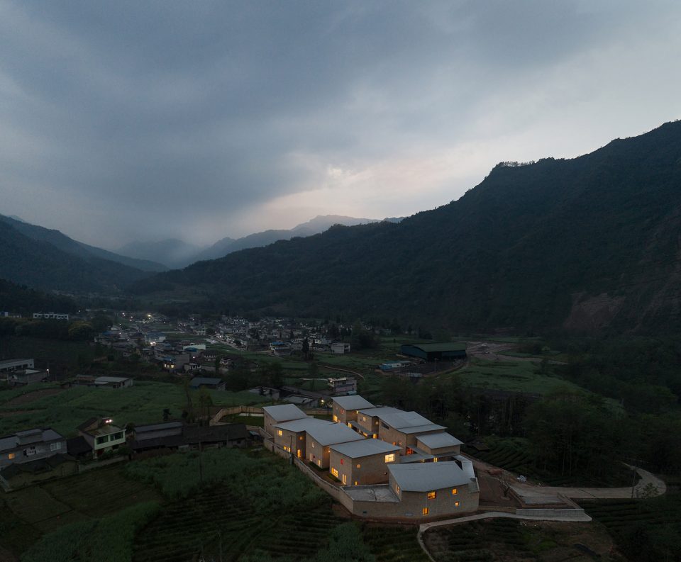 Xinchang village’s central kindergarten in Tianquan county sponsored by the One Foundation By Atelier Deshaus