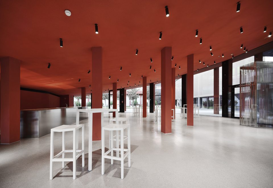The New Lunch Room of 22Ex GIL22 by Roland Baldi architects and Elena Casati