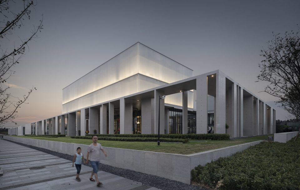 Beicheng Academy Hefei Vanke Central Park Exhibition Area and Community Education Camp By hhd sz