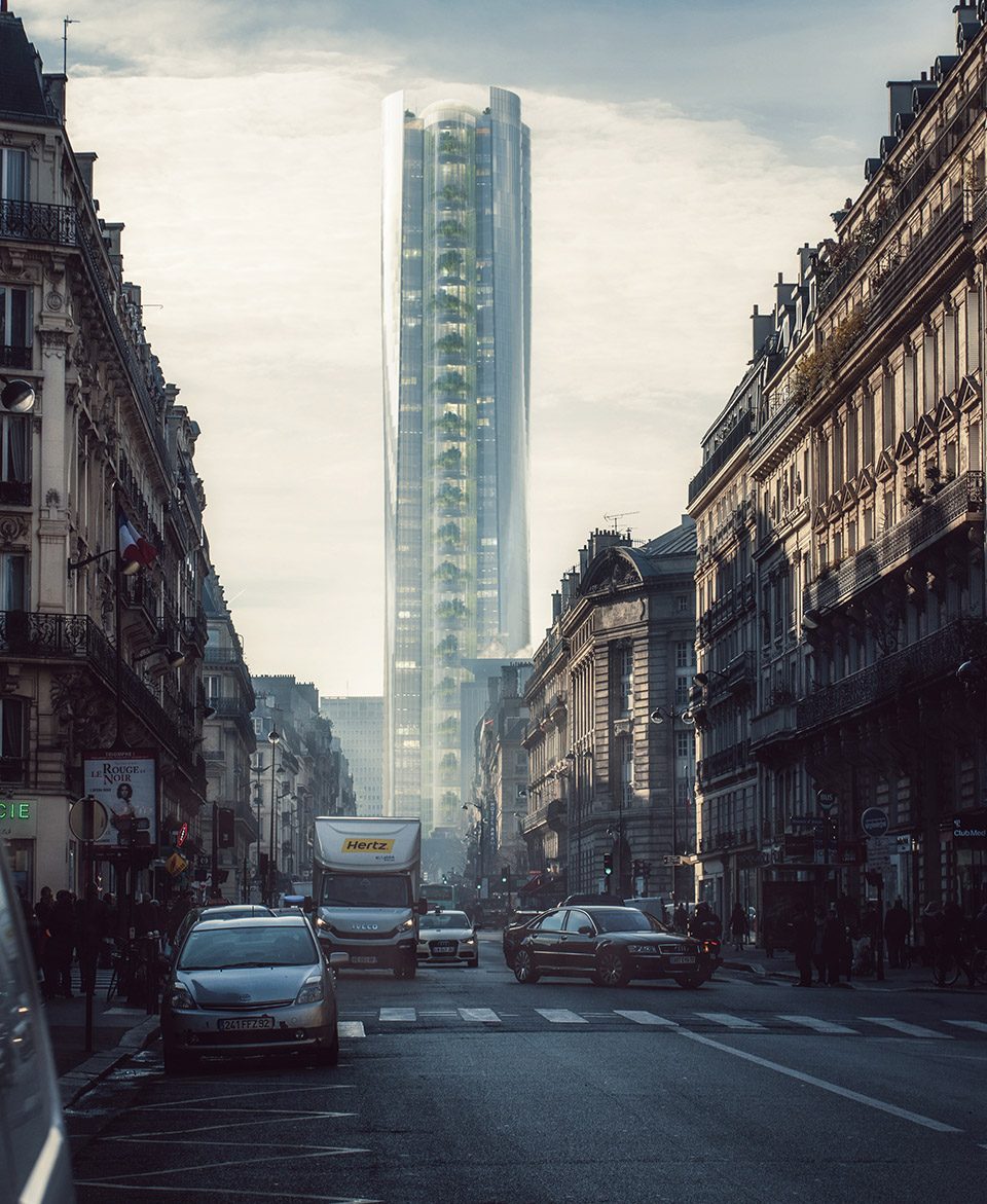 MAD reveals ‘Mirage’ a design proposal for the Renovation of Paris’ Montparnasse Tower