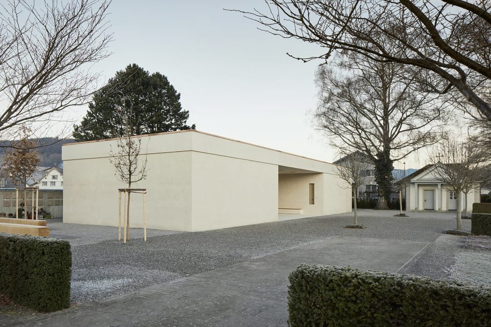 Oberriet cemetery by Tom Munz Architekt