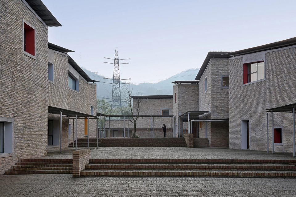 Xinchang village’s central kindergarten in Tianquan county sponsored by the One Foundation By Atelier Deshaus
