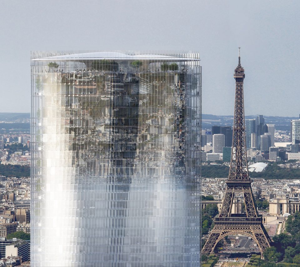MAD reveals ‘Mirage’ a design proposal for the Renovation of Paris’ Montparnasse Tower