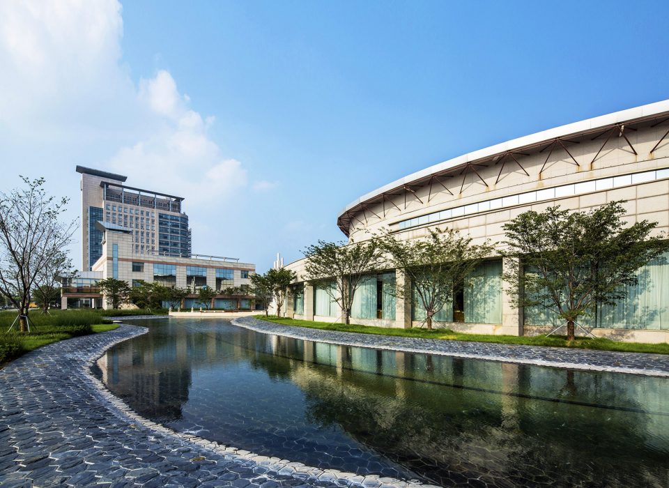 Dong E E Jiao Biotech Park Landscape Design By SED Landscape Architect