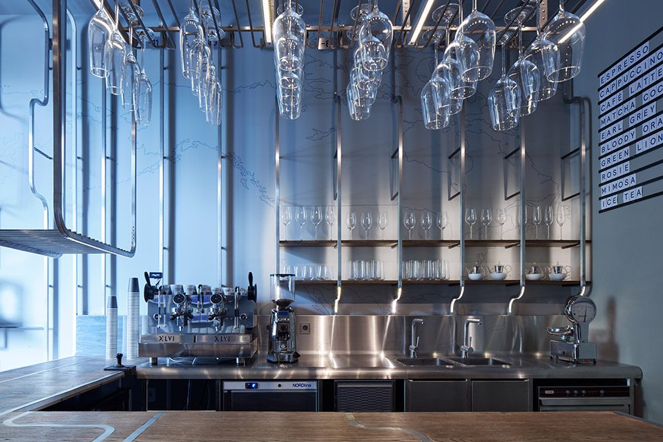 JETLAG tea wine bar By Mimosa architekti