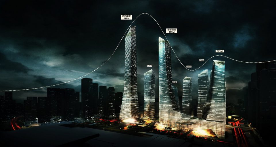 Design of Super City Portal in Shenzhen North Station by IAPA