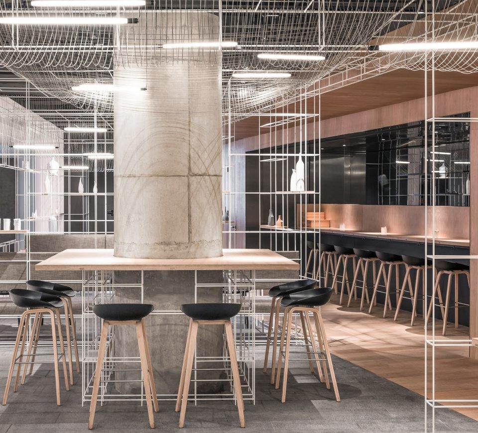 Longxiaobao Noodle Diner Shanghai by LUKSTUDIO