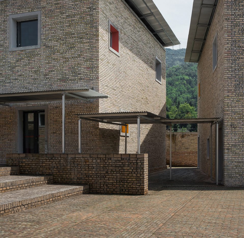 Xinchang village’s central kindergarten in Tianquan county sponsored by the One Foundation By Atelier Deshaus