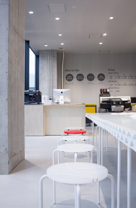 3D printed interiors By DUS