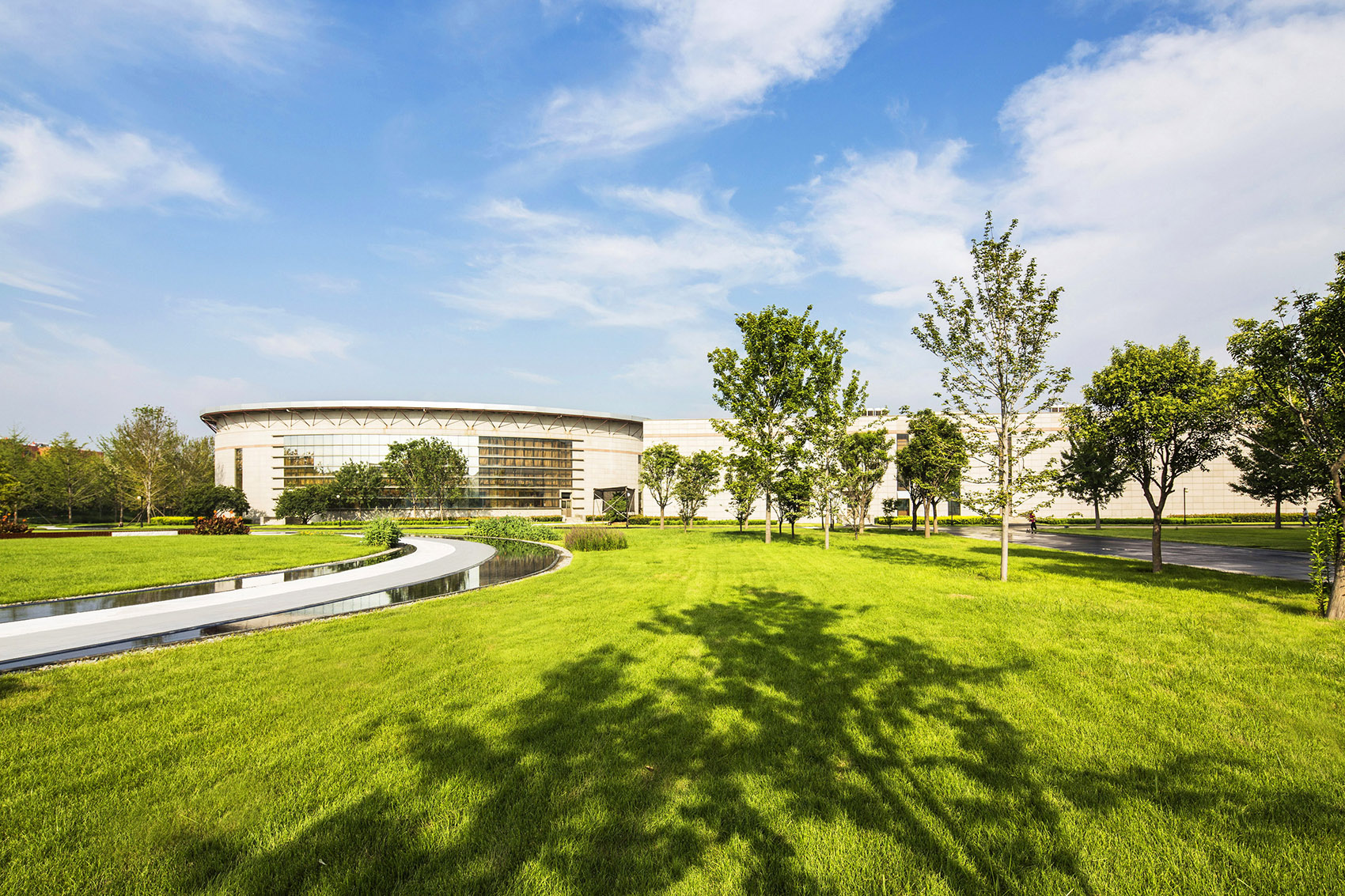 东阿阿胶生物科技园厂区景观设计山东sed新西林