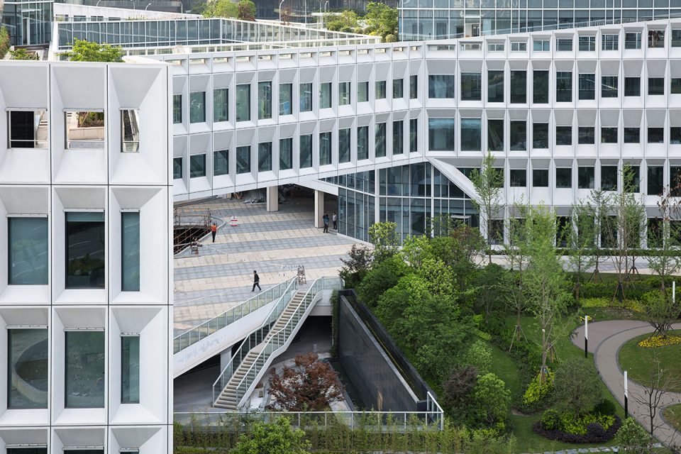 Water Bridge Shanghai Baoye Center By LYCS Architecture 1 960x640