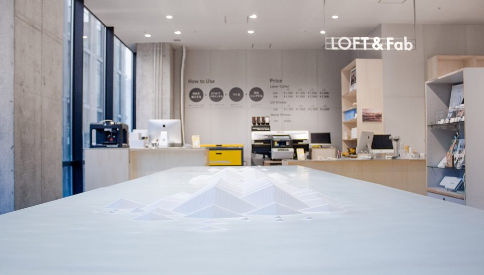 3D printed interiors By DUS