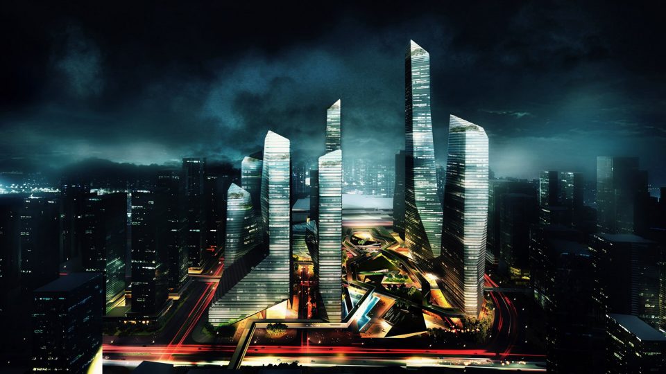 Design of Super City Portal in Shenzhen North Station by IAPA