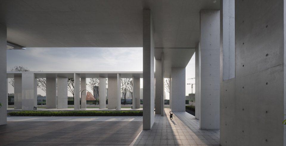 Beicheng Academy Hefei Vanke Central Park Exhibition Area and Community Education Camp By hhd sz