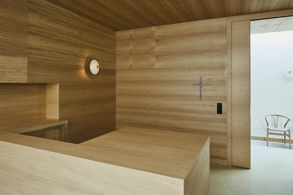 Oberriet cemetery by Tom Munz Architekt