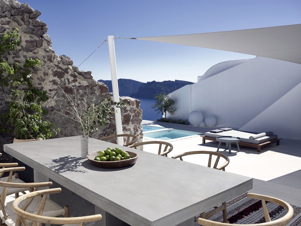 SUMMER HOUSE IN OIA By kapsimalis architects