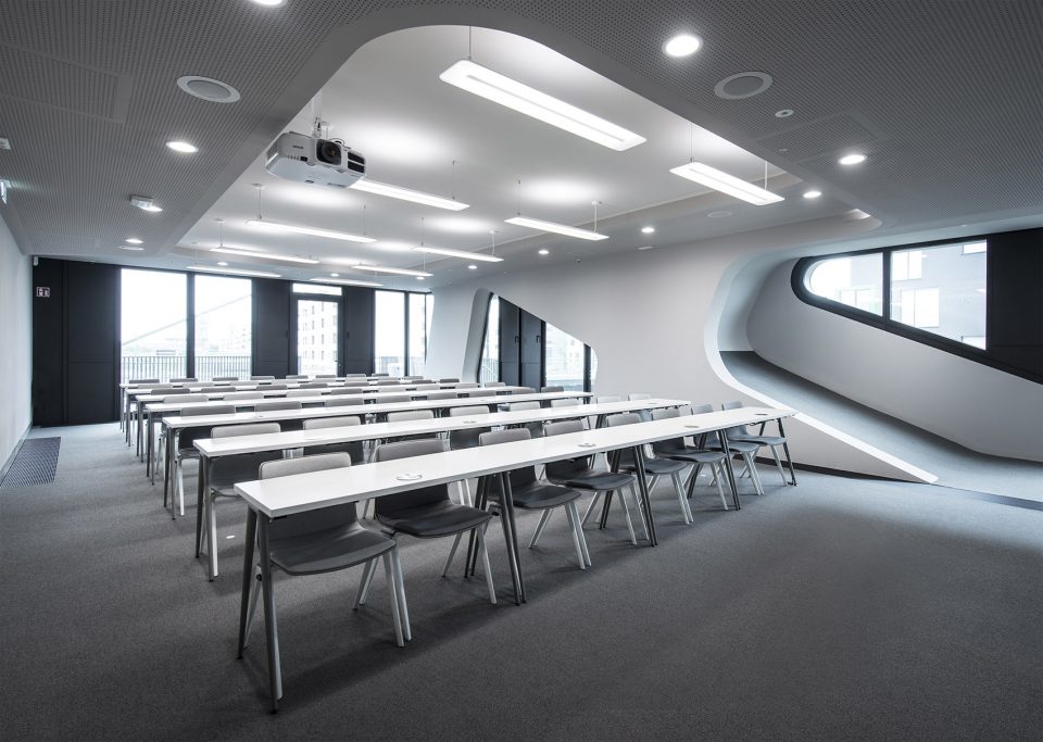 New building for the FOM Hochschule in Duesseldorf by J. MAYER H. und Partner Architekten