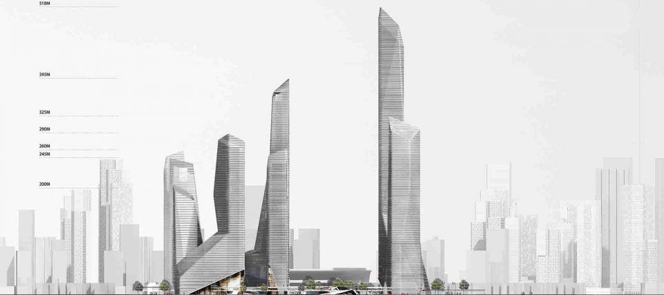 Design of Super City Portal in Shenzhen North Station by IAPA