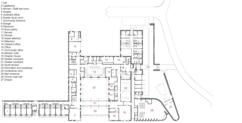 Stanbrook Abbey by Feilden Clegg Bradley Studios