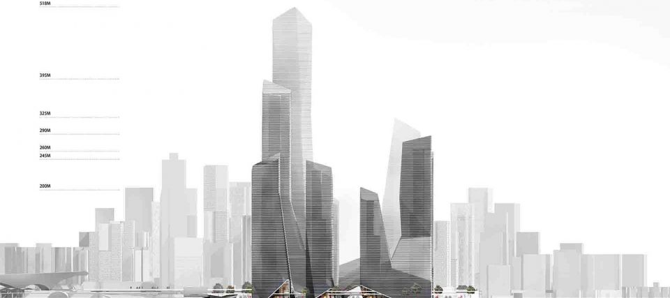 Design of Super City Portal in Shenzhen North Station by IAPA