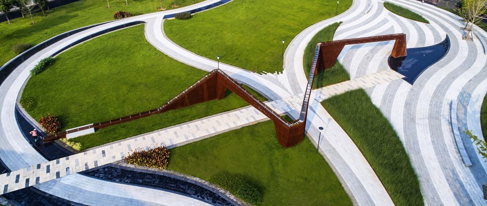 Dong E E Jiao Biotech Park Landscape Design By SED Landscape Architect