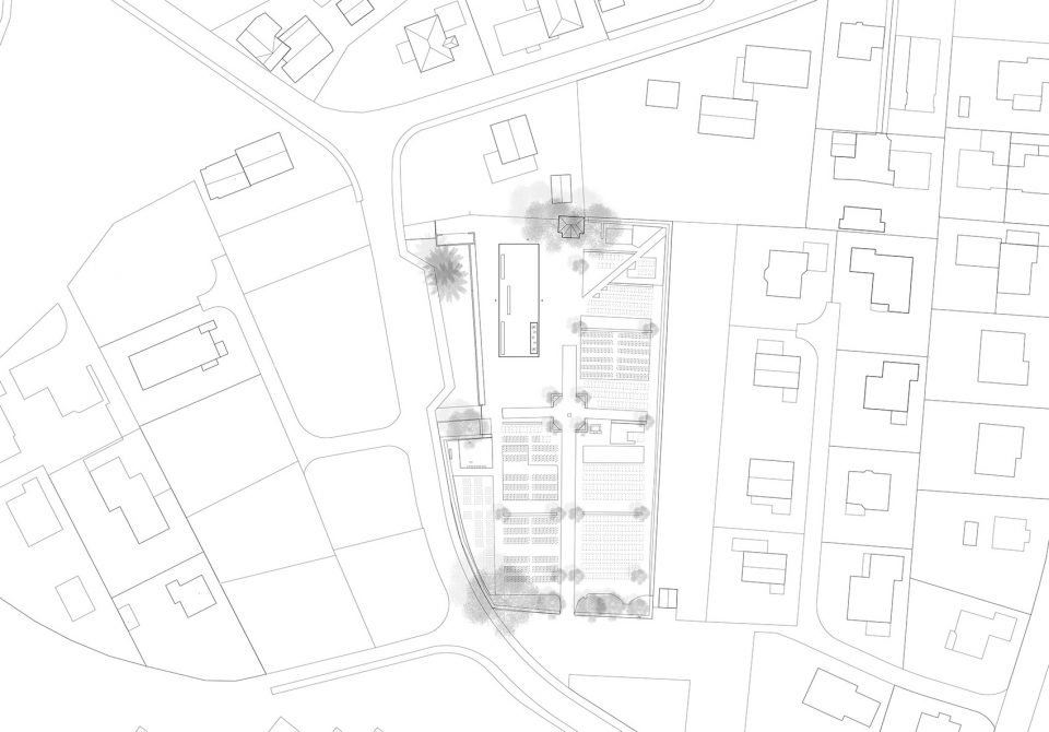 Oberriet cemetery by Tom Munz Architekt