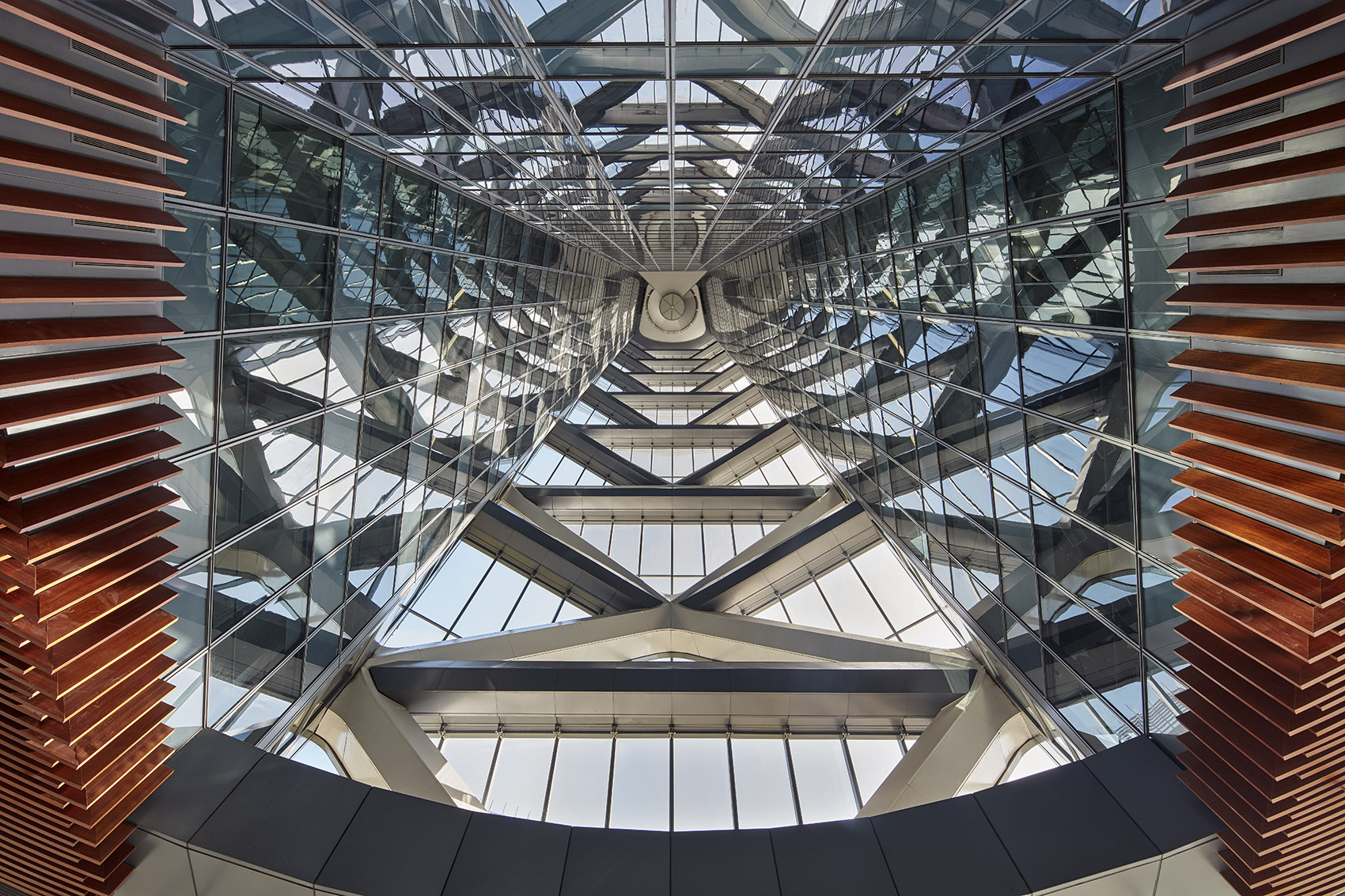 Poly International Plaza, Beijing By SOM 谷德设计网