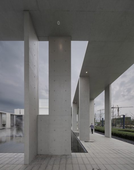 Beicheng Academy Hefei Vanke Central Park Exhibition Area and Community Education Camp By hhd sz