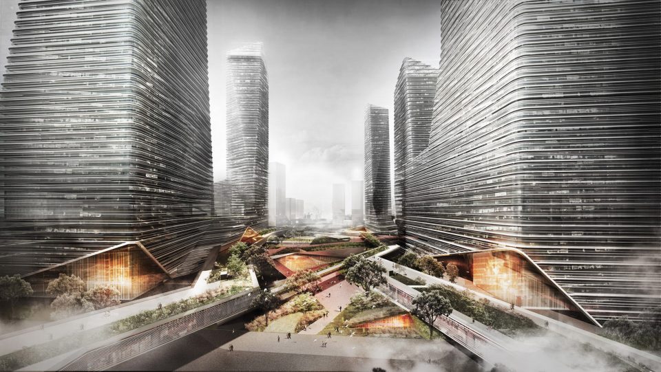 Design of Super City Portal in Shenzhen North Station by IAPA