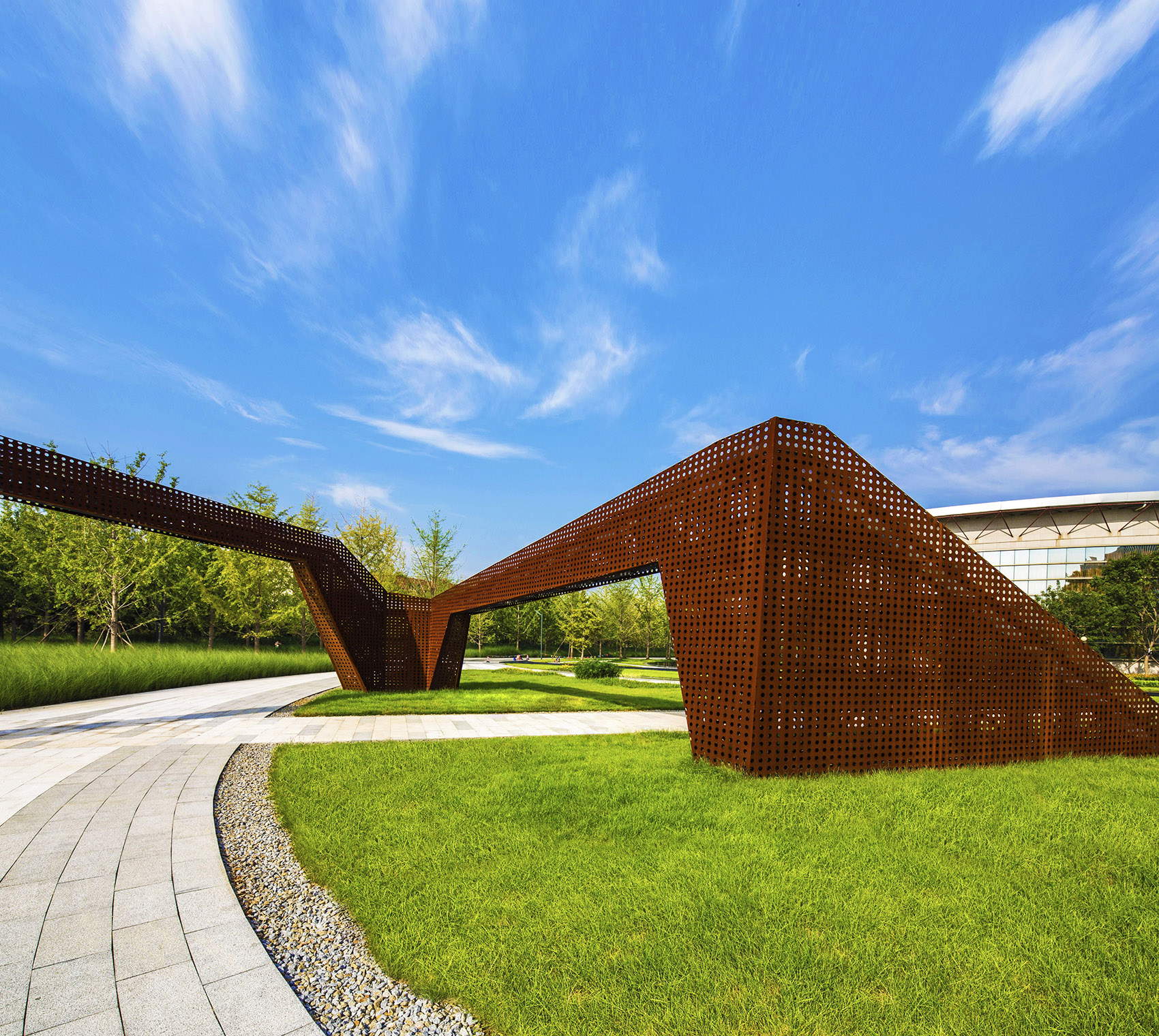 东阿阿胶生物科技园厂区景观设计山东sed新西林