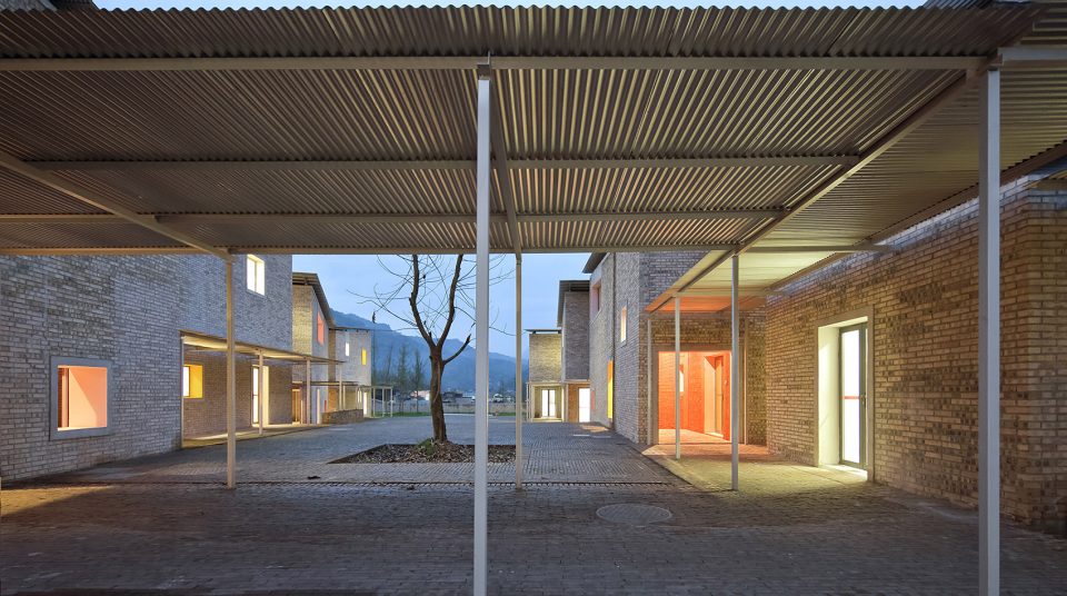 Xinchang village’s central kindergarten in Tianquan county sponsored by the One Foundation By Atelier Deshaus