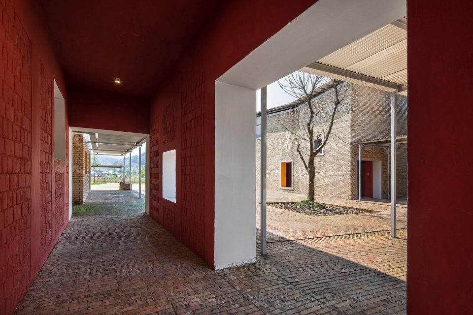 Xinchang village’s central kindergarten in Tianquan county sponsored by the One Foundation By Atelier Deshaus