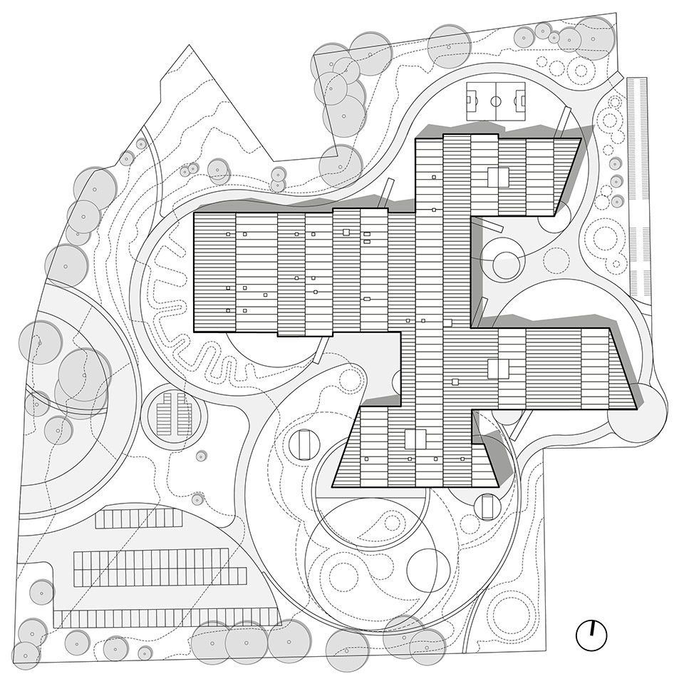 Skovbakken School by CEBRA