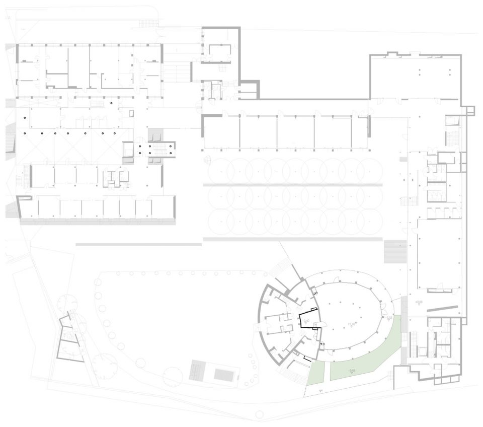 The New Lunch Room of 22Ex GIL22 by Roland Baldi architects and Elena Casati