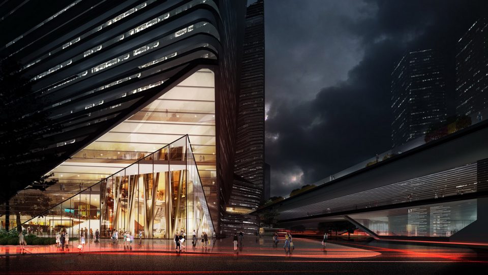Design of Super City Portal in Shenzhen North Station by IAPA
