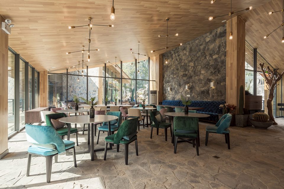 Tourist Center of Anlong Limestone Resort China by 3andwich DesignHe Wei Studio