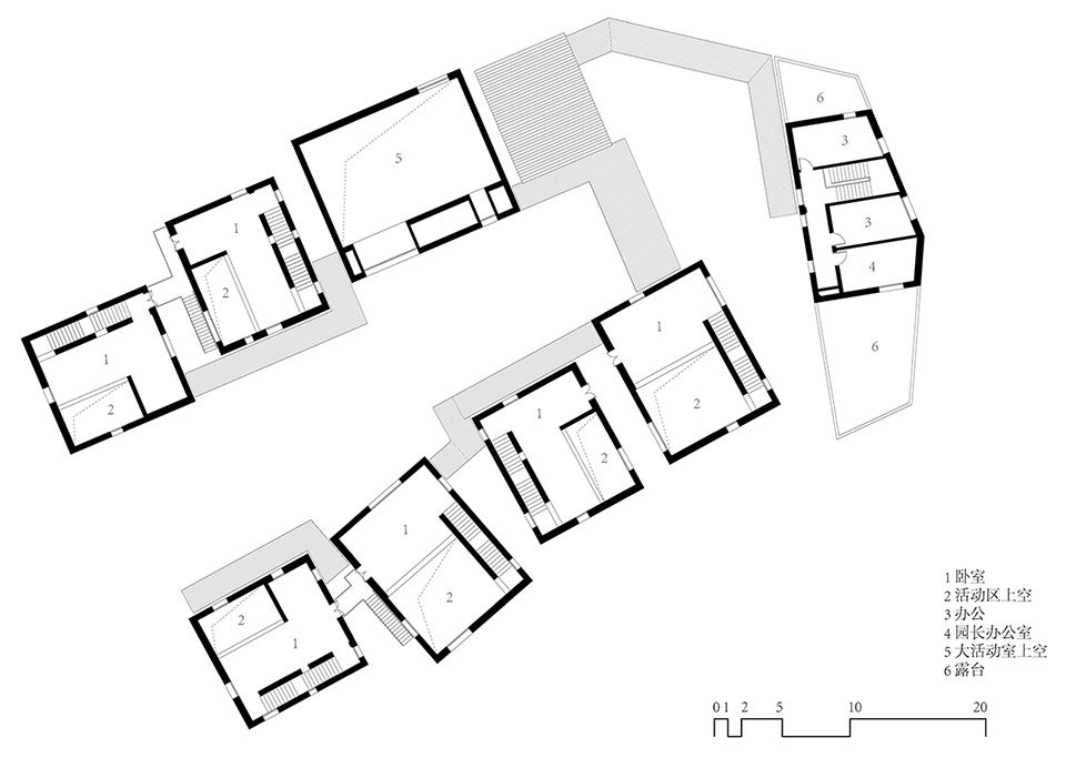 Xinchang village’s central kindergarten in Tianquan county sponsored by the One Foundation By Atelier Deshaus