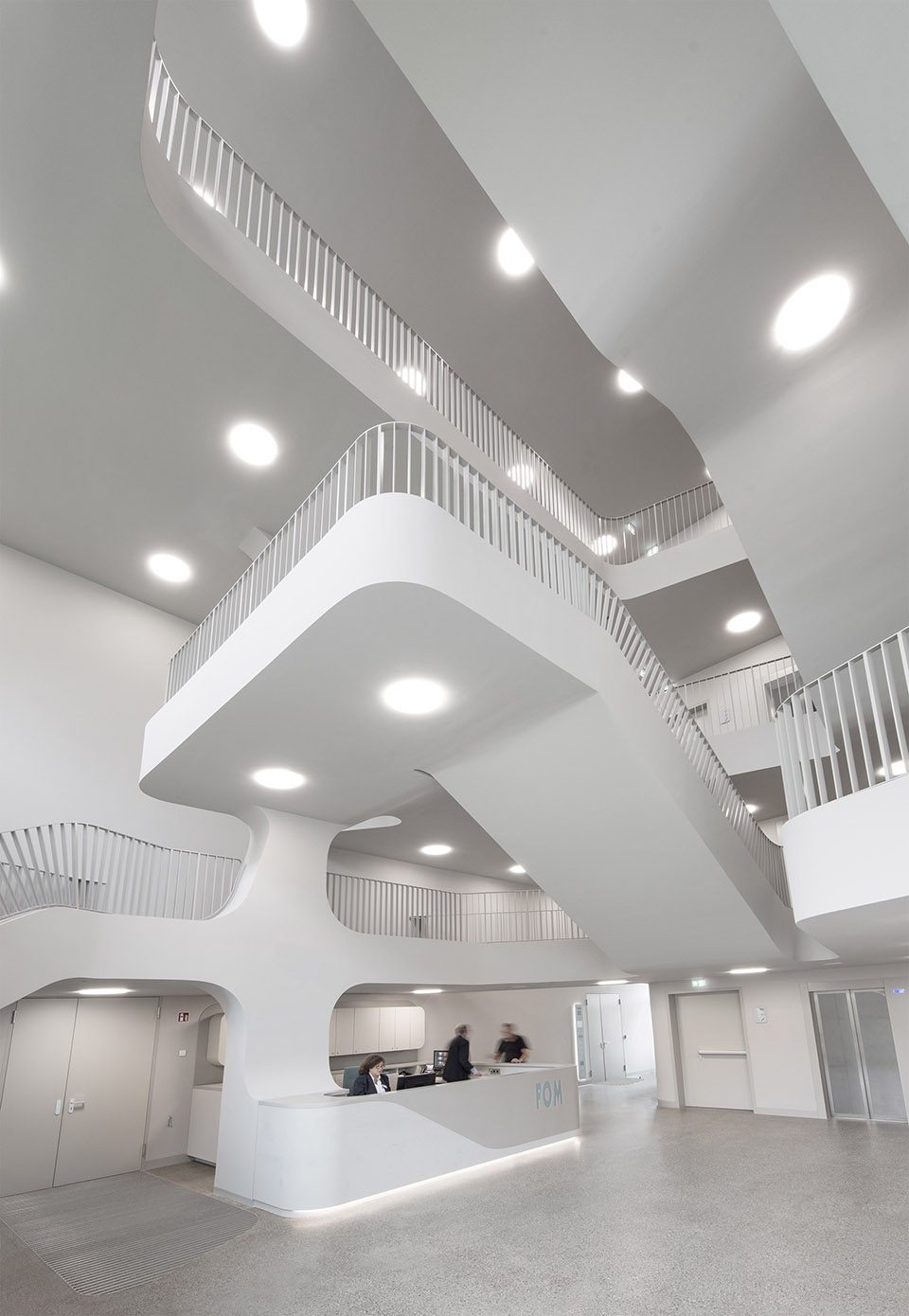 New building for the FOM Hochschule in Duesseldorf by J. MAYER H. und Partner Architekten