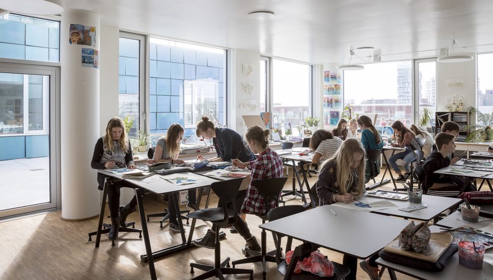 Copenhagen International School Nordhavn By C.F. Møller Architects