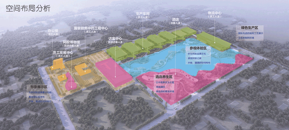Dong E E Jiao Biotech Park Landscape Design By SED Landscape Architect