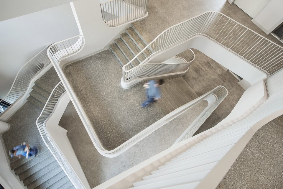 New building for the FOM Hochschule in Duesseldorf by J. MAYER H. und Partner Architekten
