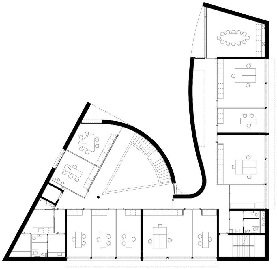 Raiffeisen Bank of Campagnadorna in Stabio by Montemurro Aguiar Architetti